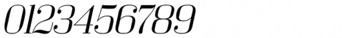 Bodoni Z37 M Extended Light Italic Font OTHER CHARS