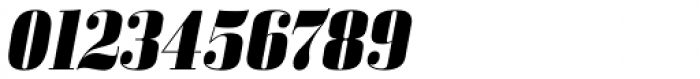 Bodoni Z37 M Heavy Italic Font OTHER CHARS