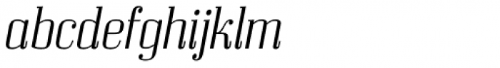 Bodoni Z37 S Light Italic Font LOWERCASE