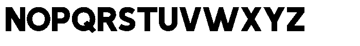 Bodro Font UPPERCASE