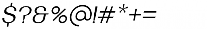 Bodrum Sans 13 Light Italic Font OTHER CHARS