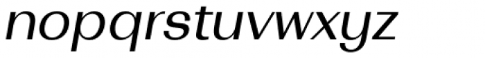 Bodrum Sans 14 Regular Italic Font LOWERCASE
