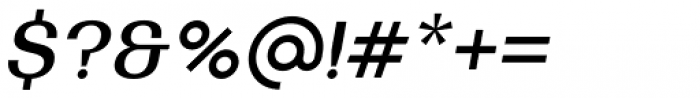 Bodrum Sans 15 Medium Italic Font OTHER CHARS