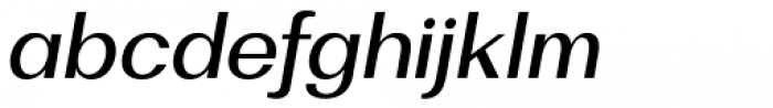 Bodrum Sans 15 Medium Italic Font LOWERCASE