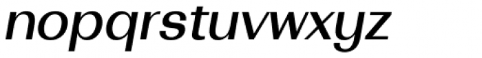 Bodrum Sans 15 Medium Italic Font LOWERCASE