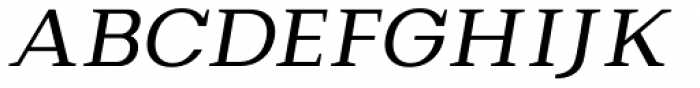 Bodrum Slab 14 Regular Italic Font UPPERCASE