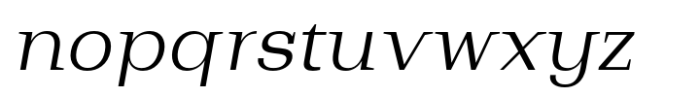 Bodrum Style 13 Light Italic Font LOWERCASE