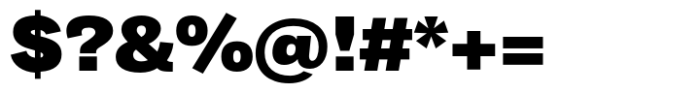 Body Grotesque Fit Extra Bold Font OTHER CHARS