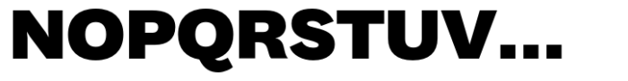 Body Grotesque Fit Extra Bold Font UPPERCASE