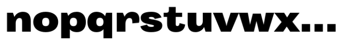 Body Grotesque Fit Extra Bold Font LOWERCASE