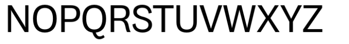 Body Grotesque Regular Font UPPERCASE