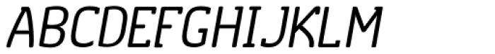 Boffin Thin Italic Font UPPERCASE