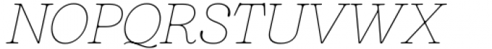 Bogart Variable Italic Font UPPERCASE
