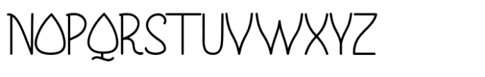 Bogemia Font UPPERCASE
