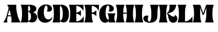 Bogien Seralu Regular Font UPPERCASE