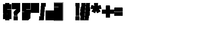 Bogiestone Regular Font OTHER CHARS