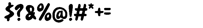 Bogobit Font OTHER CHARS