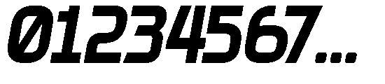 Bogra Italic Font OTHER CHARS