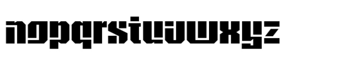 Bogswa Black Font LOWERCASE
