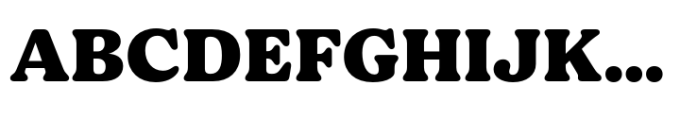 Bogue Black Font UPPERCASE