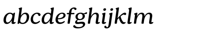 Bogue Italic FONT