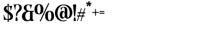 Boheld  One Font OTHER CHARS