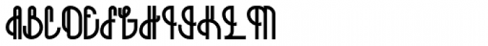 Bohema Alternative Font UPPERCASE
