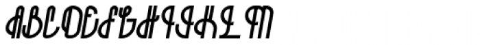 Bohema Italic Alternative Font UPPERCASE