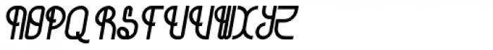 Bohema Italic Alternative Font LOWERCASE