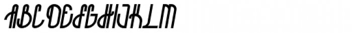 Bohema Italic Font UPPERCASE