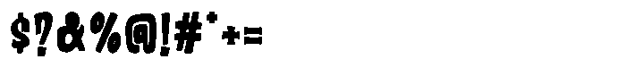 Boheman Struggle Font OTHER CHARS