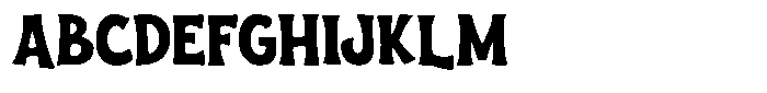 Boheman Struggle Font UPPERCASE