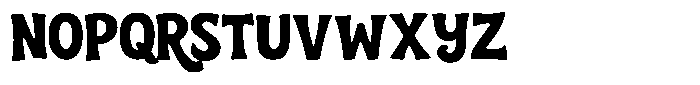 Boheman Struggle Font UPPERCASE