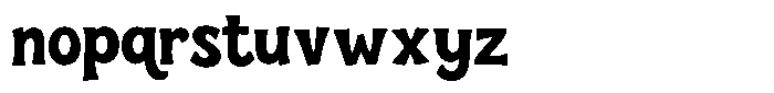 Boheman Struggle Font LOWERCASE