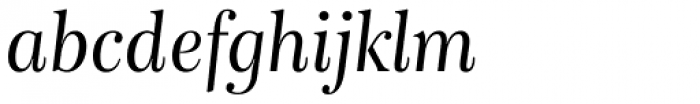Bohemia Italic Font LOWERCASE