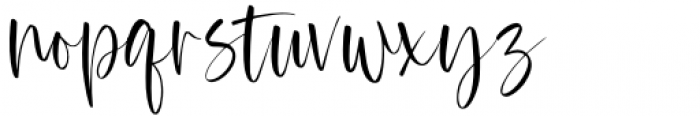 Bohemis Regular Font LOWERCASE