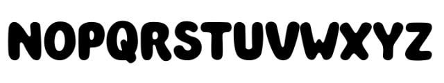 Bohlam Font UPPERCASE