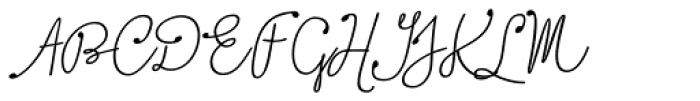 Boho Script Line Drop Bold Italic Font UPPERCASE