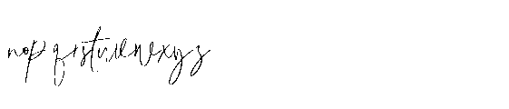 Boiled Peanuts Signature Font LOWERCASE
