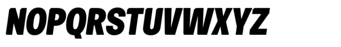 Boilerhaus Oblique Font UPPERCASE
