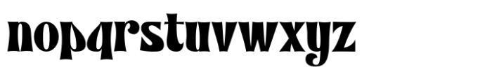 Boilstade Font LOWERCASE