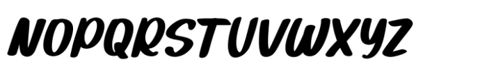 Bokerty Font UPPERCASE