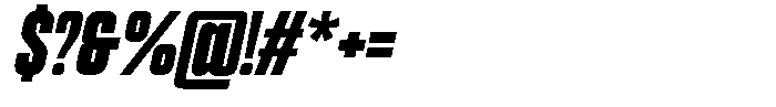 Bolaro Italic Font OTHER CHARS