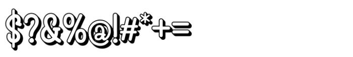 Bolatuk Shadow Font OTHER CHARS
