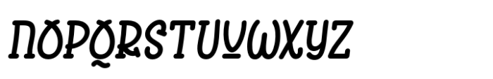 Bolatuk Slant Font UPPERCASE