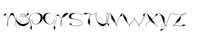 Bolchray Font LOWERCASE