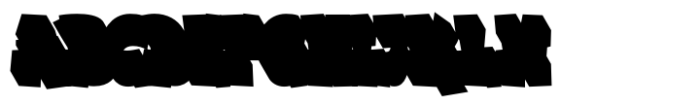 Bold Blast Shadow Font UPPERCASE