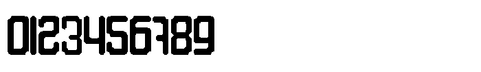 Bold Frame One Font OTHER CHARS