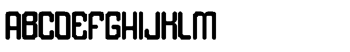 Bold Frame One Font UPPERCASE