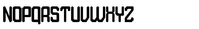 Bold Frame One Font UPPERCASE